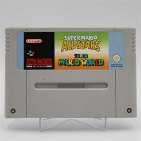 Super Mario All Stars Super Mario World - SNES - Cartridge -  (SCN) (ENG) (B Grade) (Used)